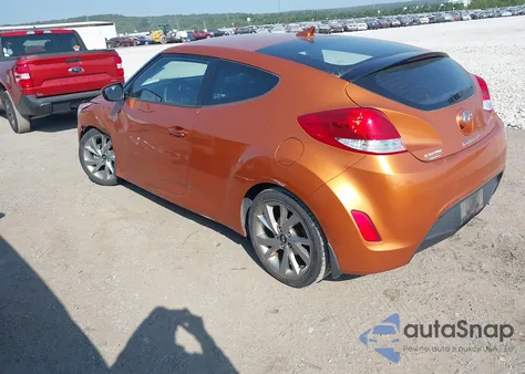 2016 Hyundai Veloster from USA, damaged, VIN KMHTC6AD9GU284171